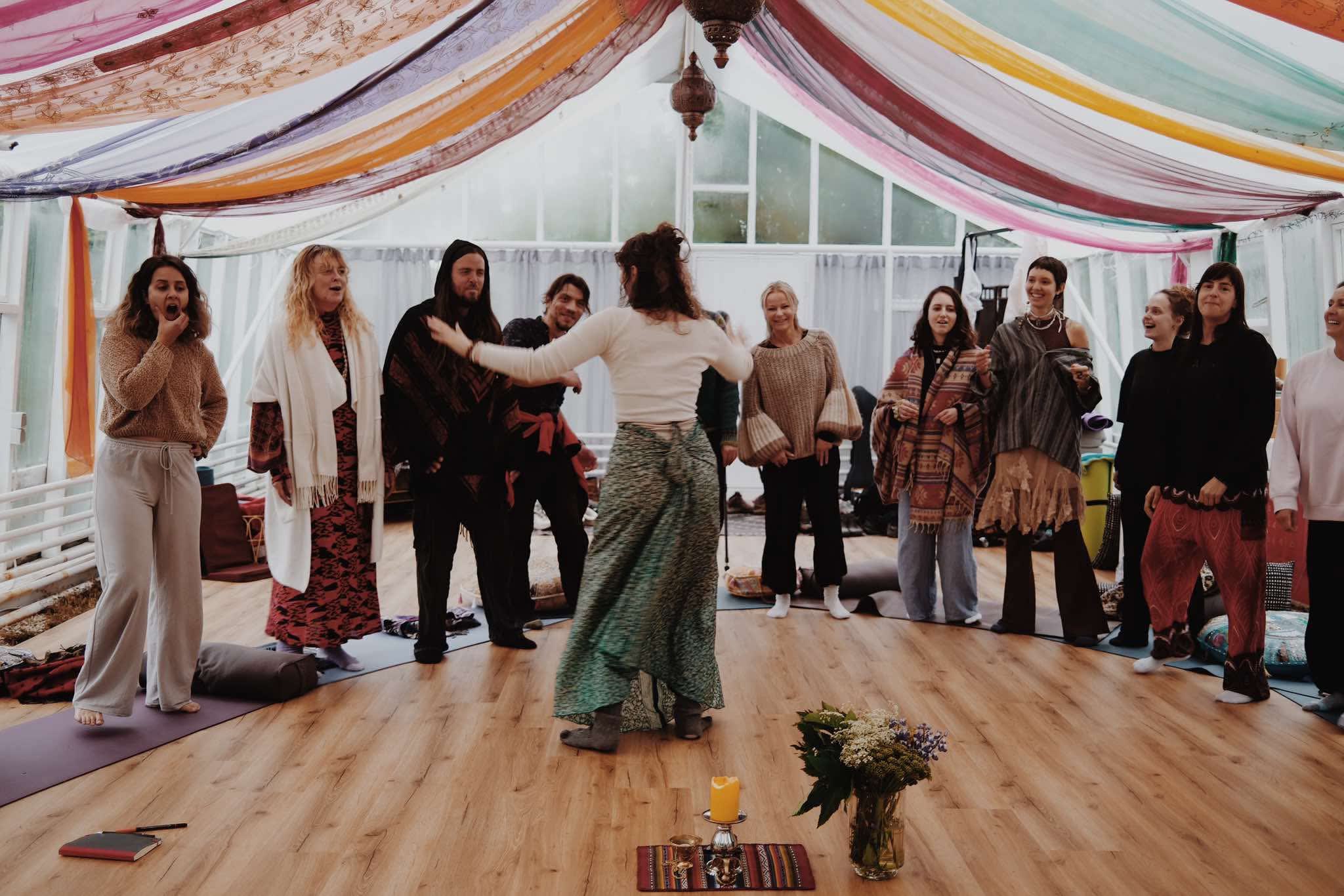 Group gathering — Free Your Voice